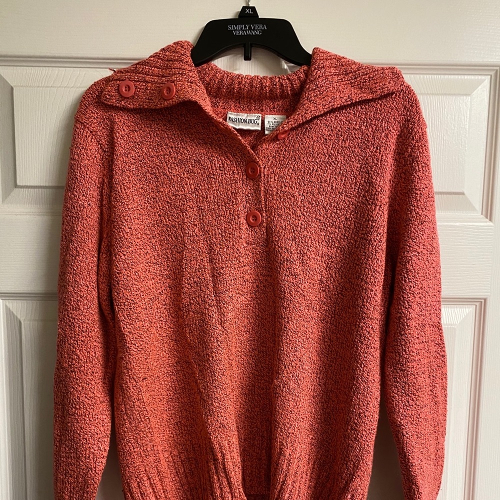 Fashion Bug Coral Sweater